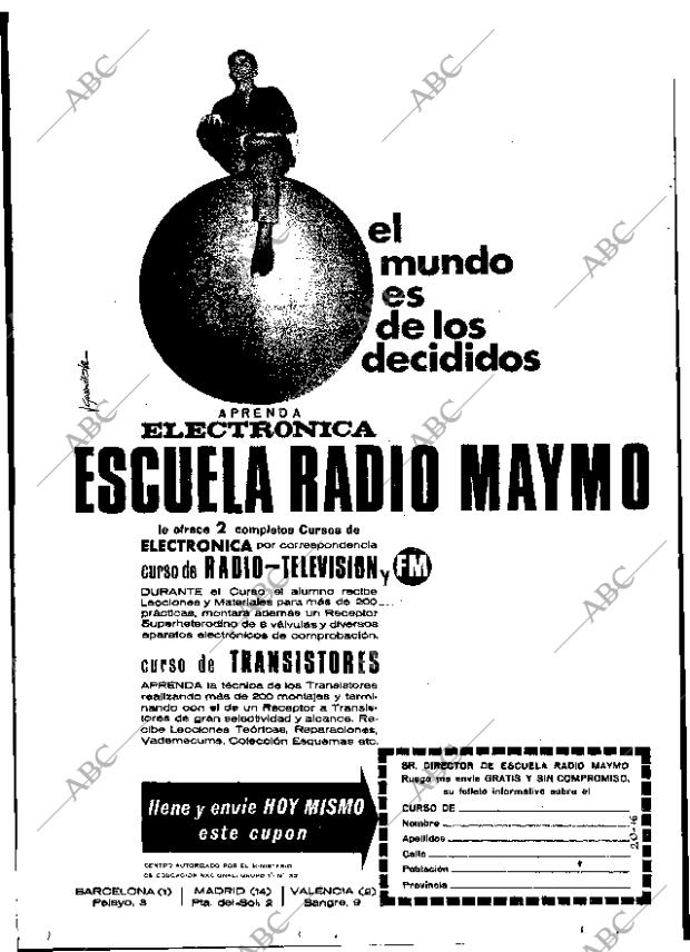 ABC MADRID 18-07-1965 página 8