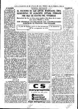 ABC MADRID 20-07-1965 página 45