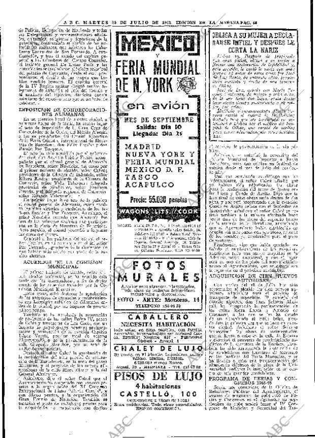 ABC MADRID 20-07-1965 página 48