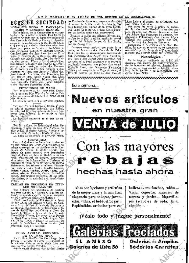 ABC MADRID 20-07-1965 página 59