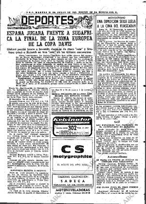 ABC MADRID 20-07-1965 página 61