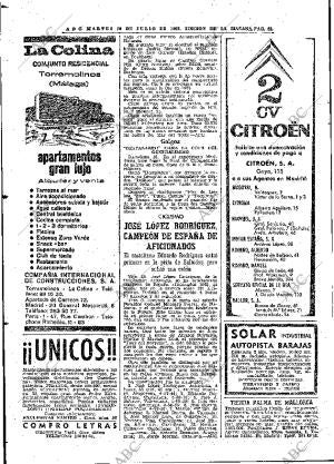 ABC MADRID 20-07-1965 página 62