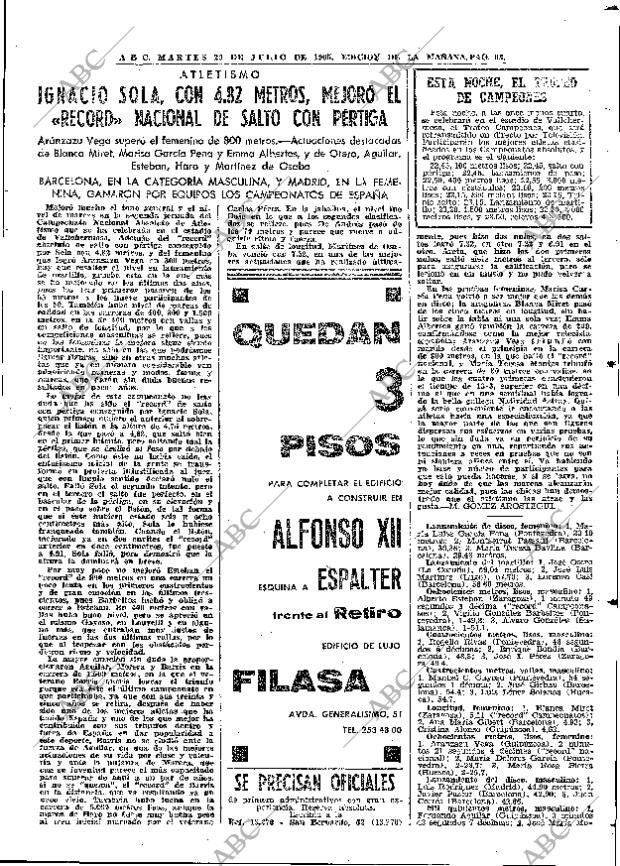 ABC MADRID 20-07-1965 página 63