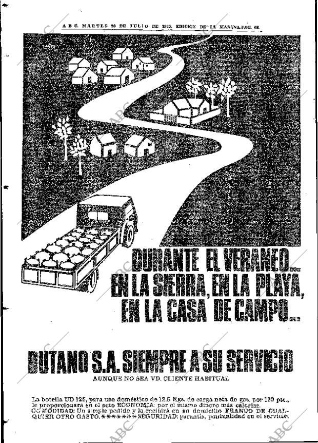 ABC MADRID 20-07-1965 página 68