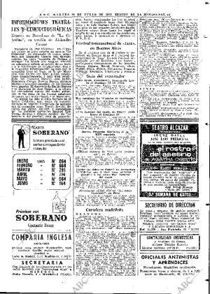 ABC MADRID 20-07-1965 página 69