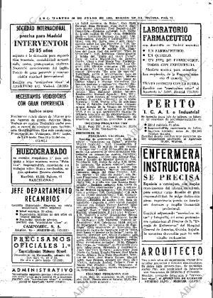 ABC MADRID 20-07-1965 página 73