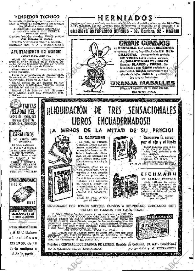 ABC MADRID 20-07-1965 página 85