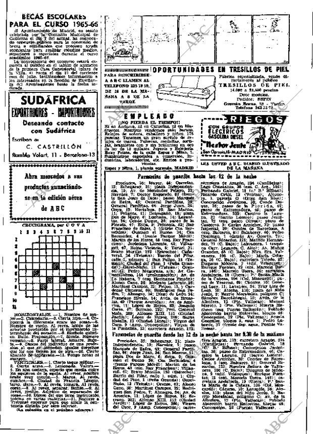 ABC MADRID 20-07-1965 página 87