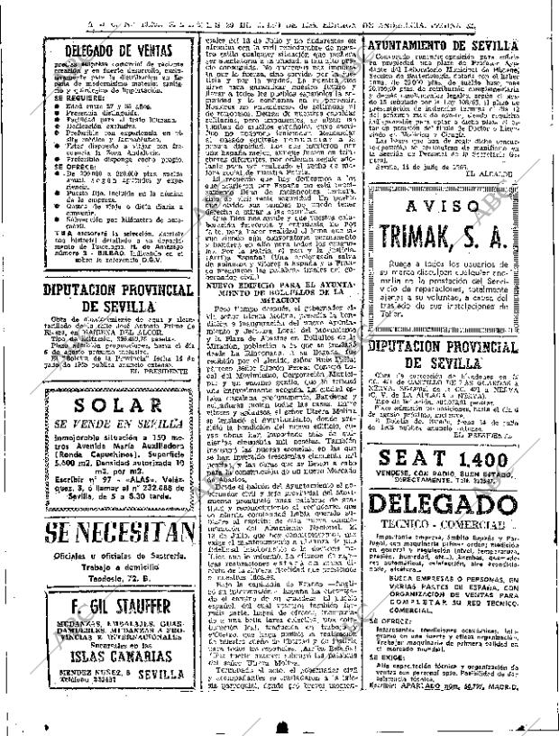 ABC SEVILLA 20-07-1965 página 32