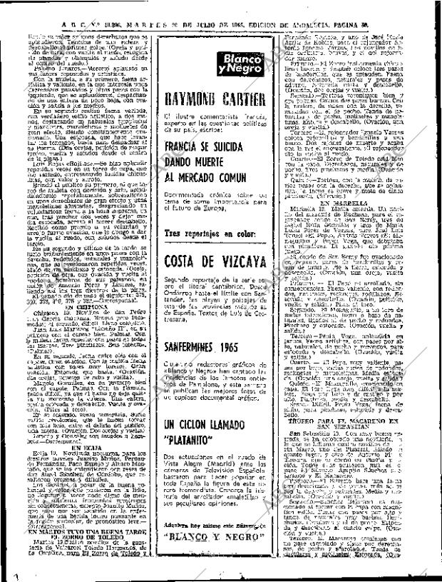 ABC SEVILLA 20-07-1965 página 50