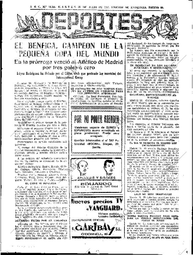 ABC SEVILLA 20-07-1965 página 53