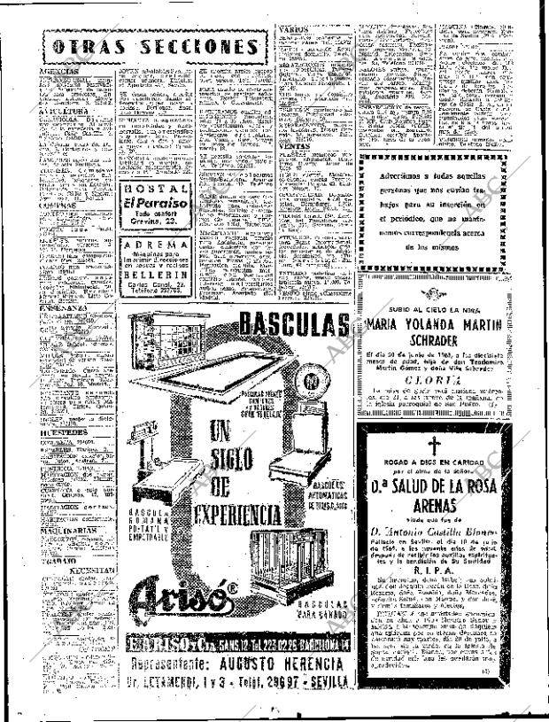 ABC SEVILLA 20-07-1965 página 60