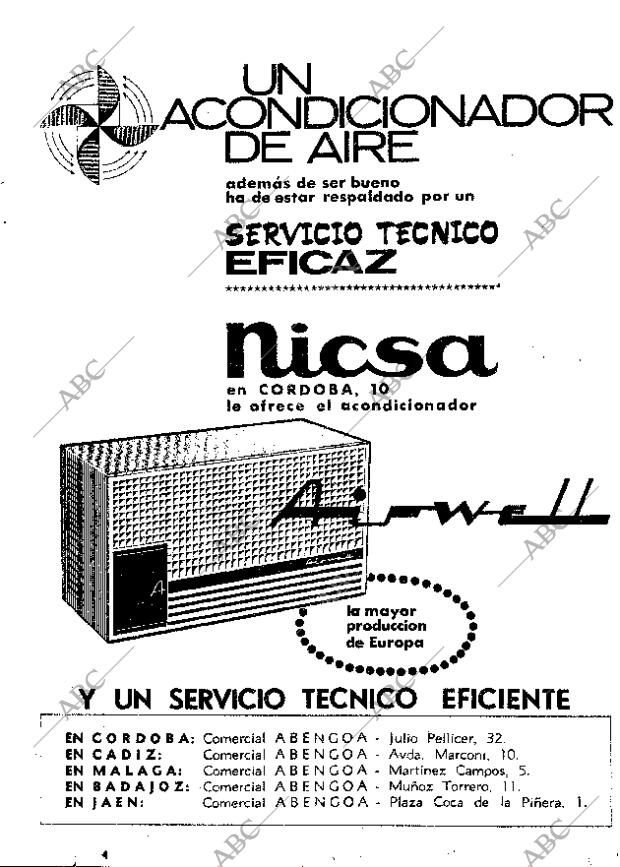 ABC SEVILLA 23-07-1965 página 21