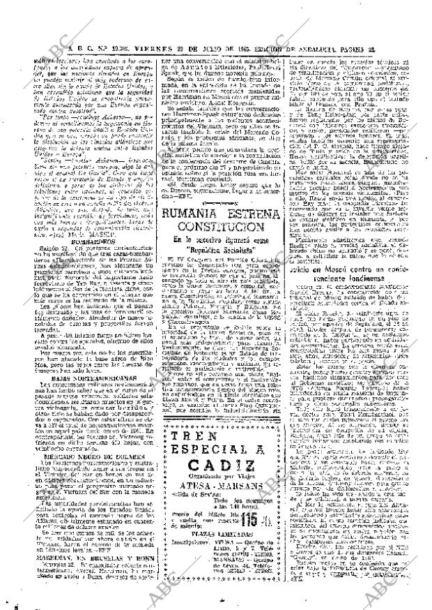 ABC SEVILLA 23-07-1965 página 32