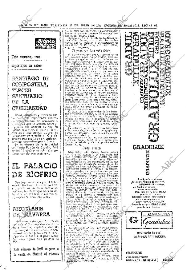 ABC SEVILLA 23-07-1965 página 60