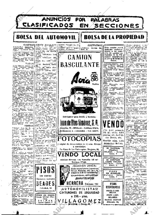 ABC SEVILLA 23-07-1965 página 67