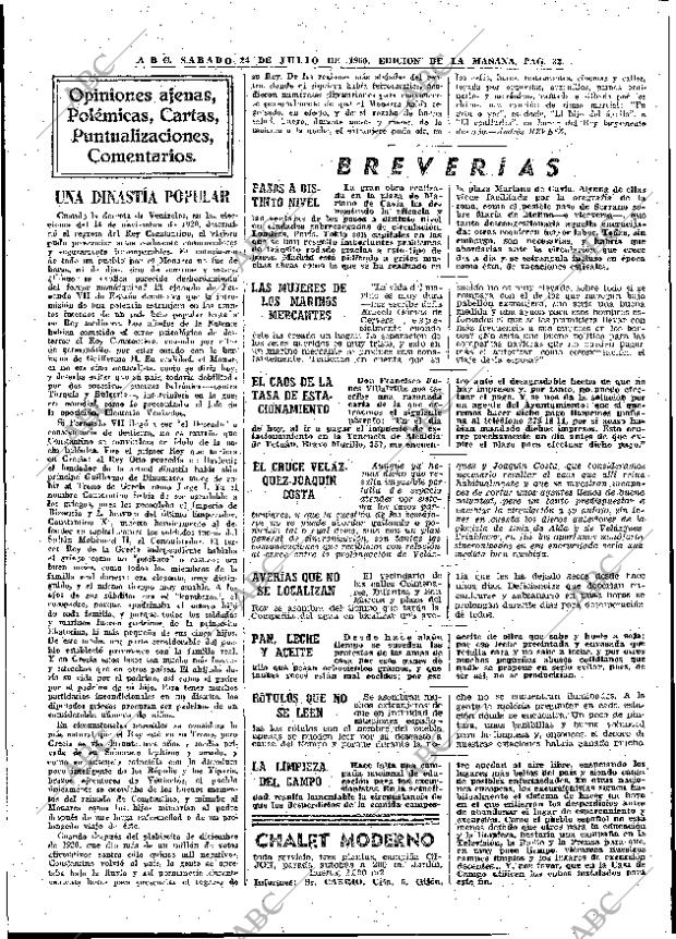 ABC MADRID 24-07-1965 página 32