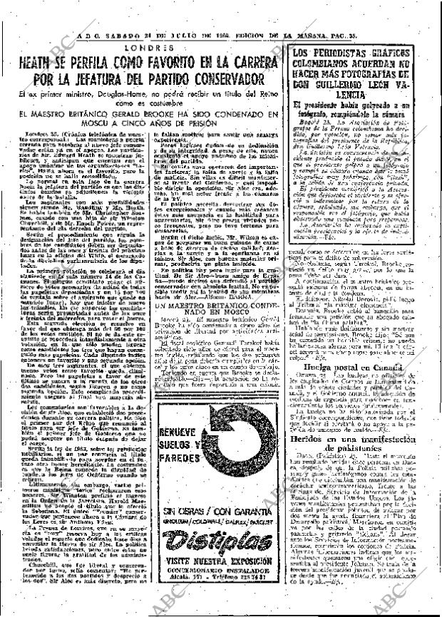 ABC MADRID 24-07-1965 página 35