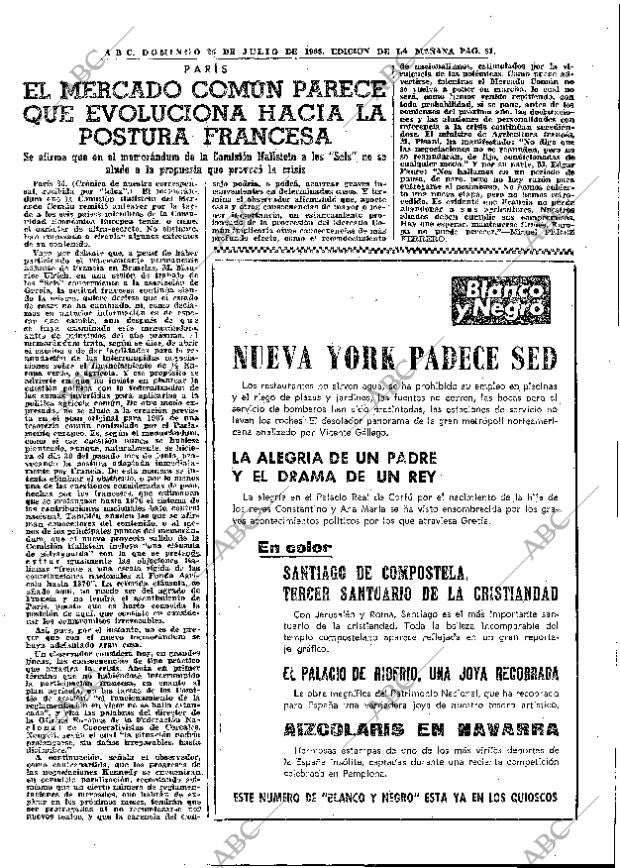 ABC MADRID 25-07-1965 página 51