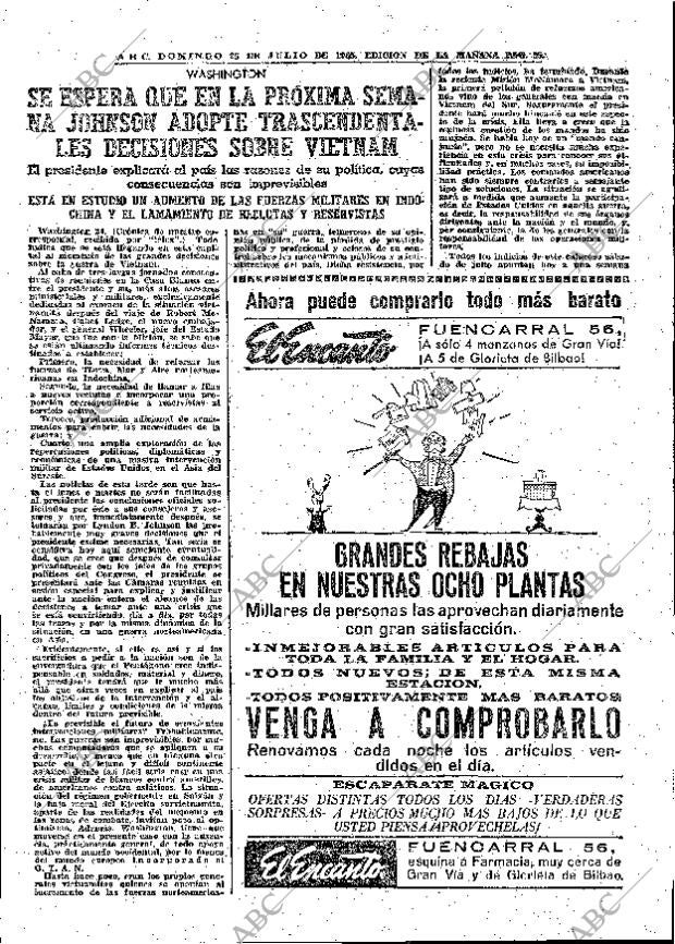 ABC MADRID 25-07-1965 página 55