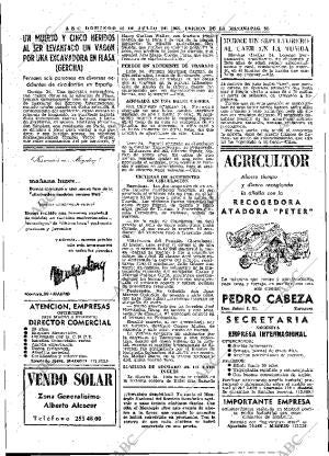 ABC MADRID 25-07-1965 página 58