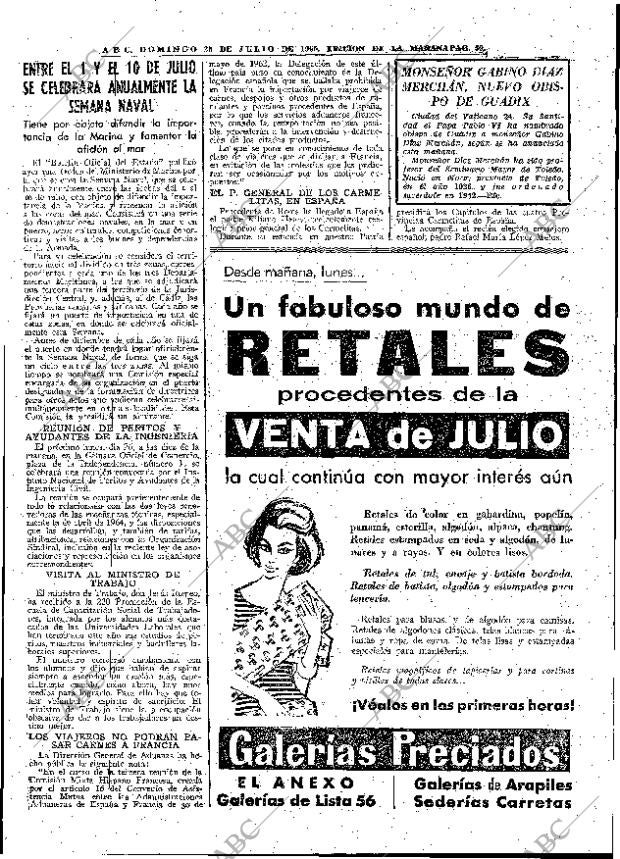 ABC MADRID 25-07-1965 página 59