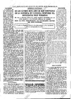 ABC MADRID 25-07-1965 página 61