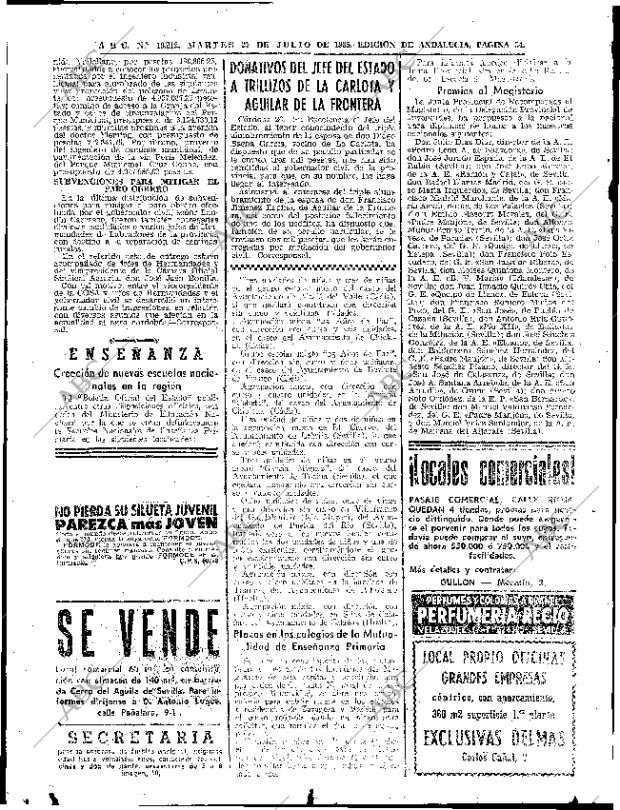 ABC SEVILLA 27-07-1965 página 34