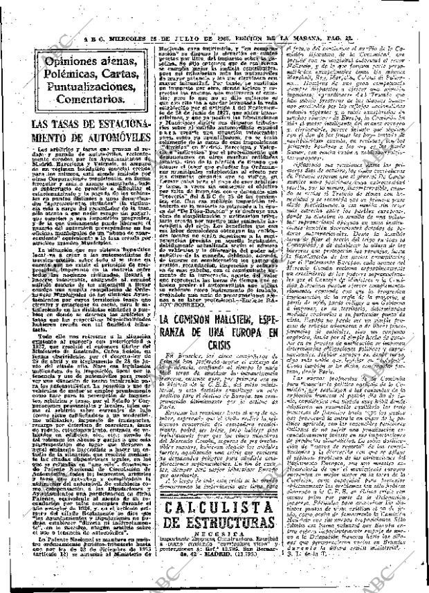 ABC MADRID 28-07-1965 página 32