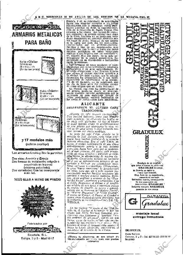 ABC MADRID 28-07-1965 página 48