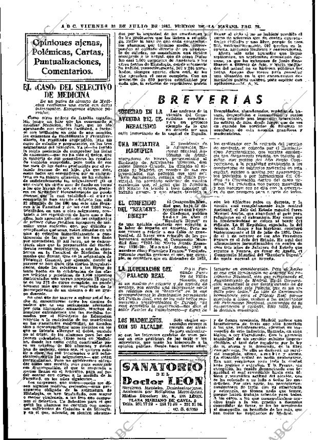 ABC MADRID 30-07-1965 página 28