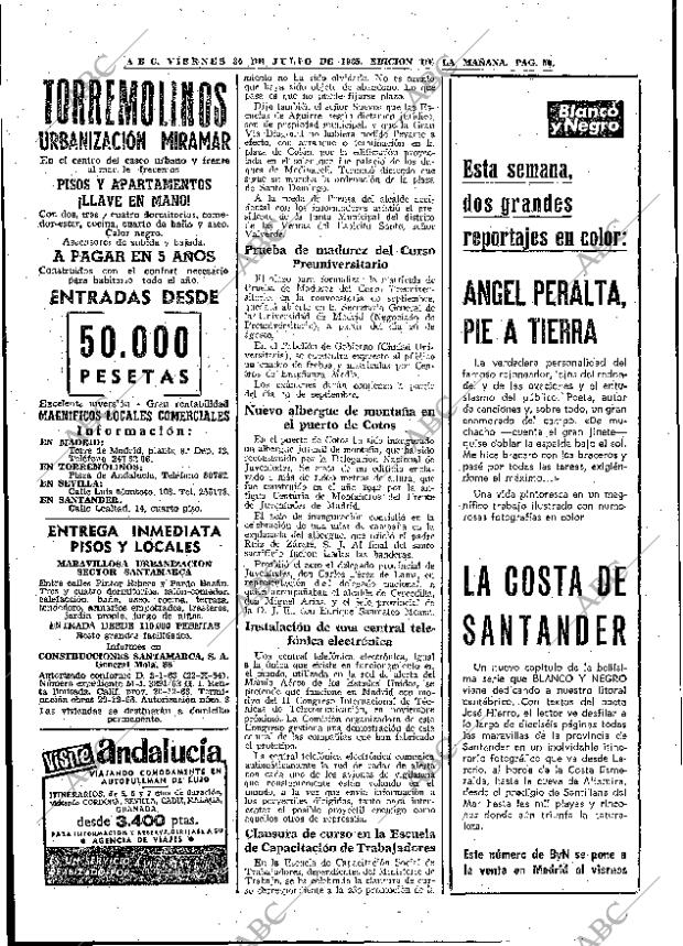 ABC MADRID 30-07-1965 página 50