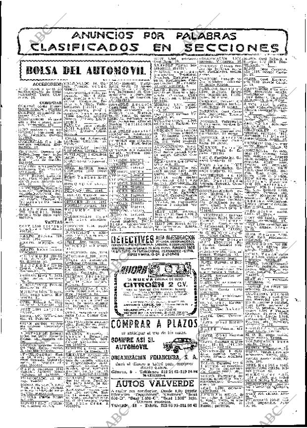 ABC MADRID 30-07-1965 página 67