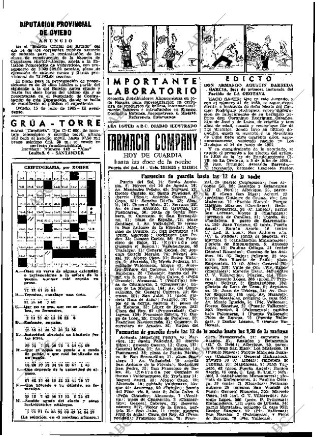 ABC MADRID 30-07-1965 página 75