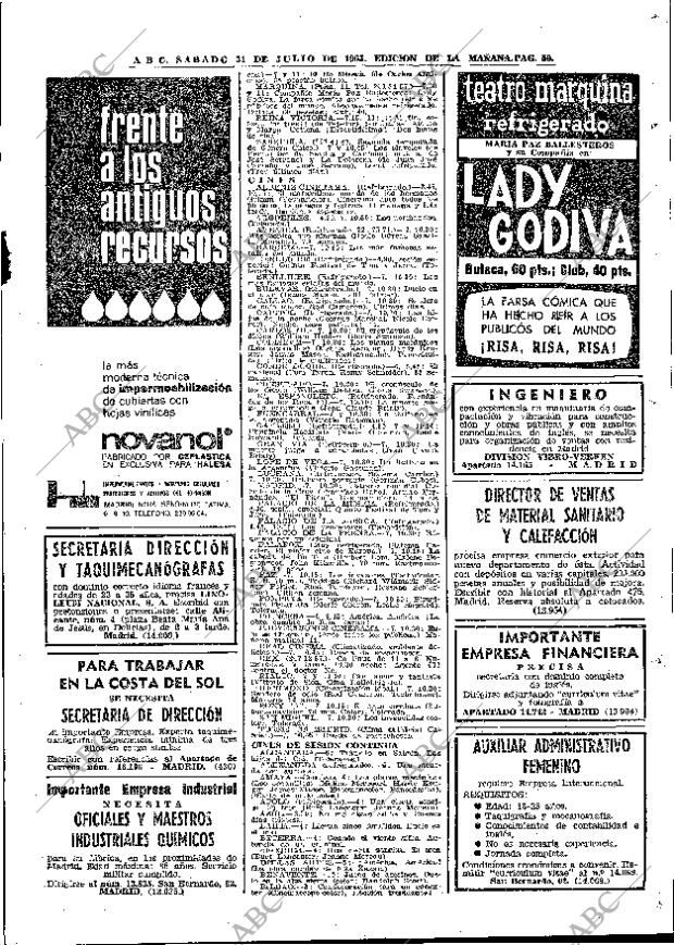 ABC MADRID 31-07-1965 página 59