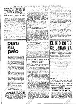 ABC MADRID 01-08-1965 página 56