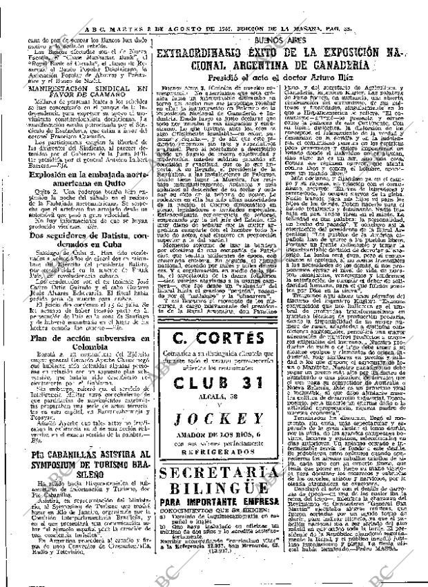 ABC MADRID 03-08-1965 página 32