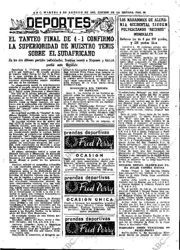 ABC MADRID 03-08-1965 página 55