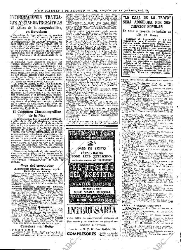 ABC MADRID 03-08-1965 página 59