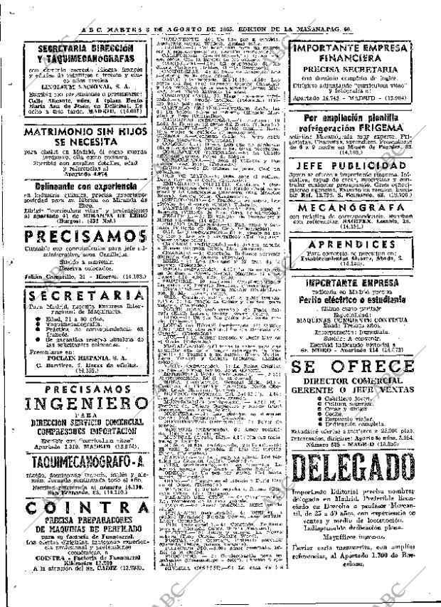 ABC MADRID 03-08-1965 página 60