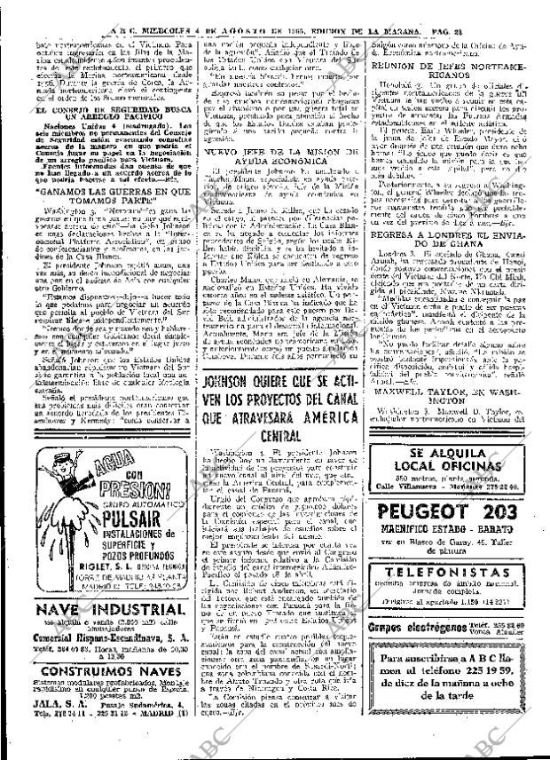 ABC MADRID 04-08-1965 página 28