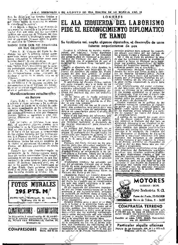 ABC MADRID 04-08-1965 página 29