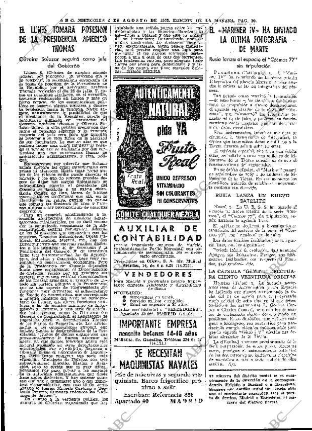 ABC MADRID 04-08-1965 página 30