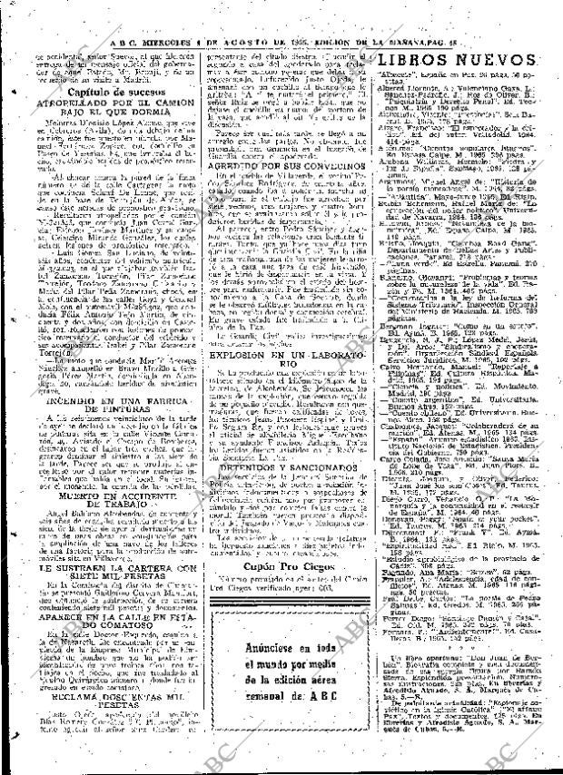 ABC MADRID 04-08-1965 página 48
