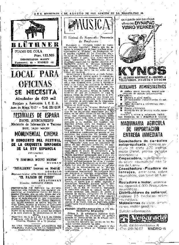 ABC MADRID 04-08-1965 página 56