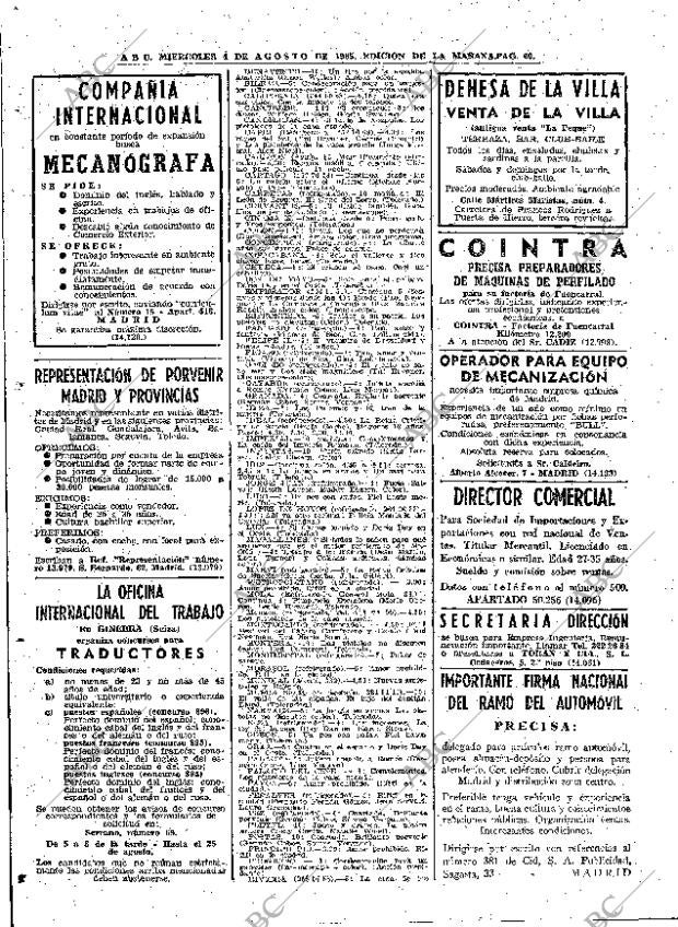 ABC MADRID 04-08-1965 página 60