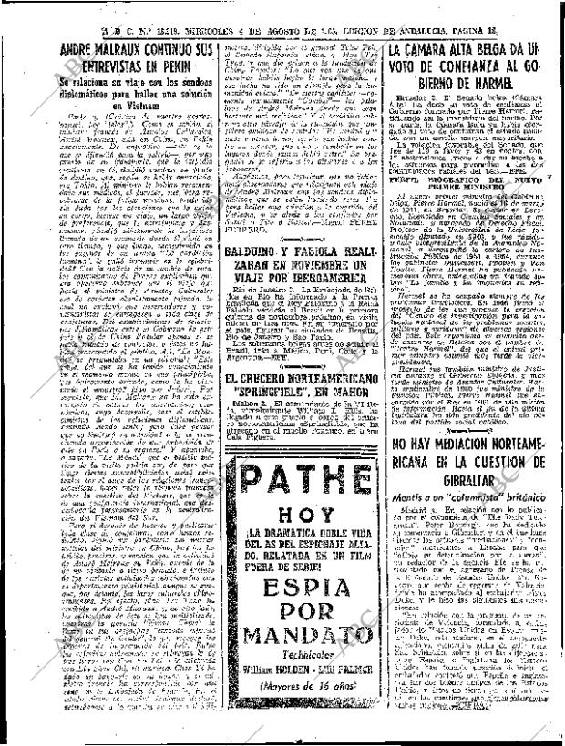 ABC SEVILLA 04-08-1965 página 18
