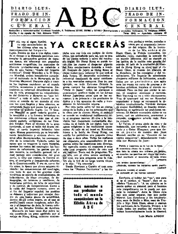 ABC SEVILLA 04-08-1965 página 3