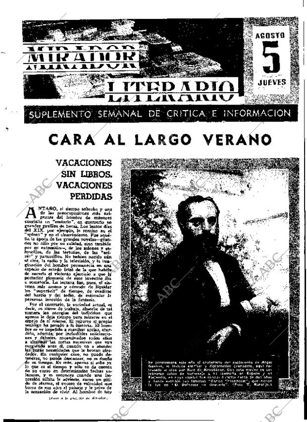 ABC MADRID 05-08-1965 página 13