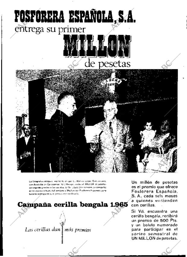 ABC MADRID 05-08-1965 página 20